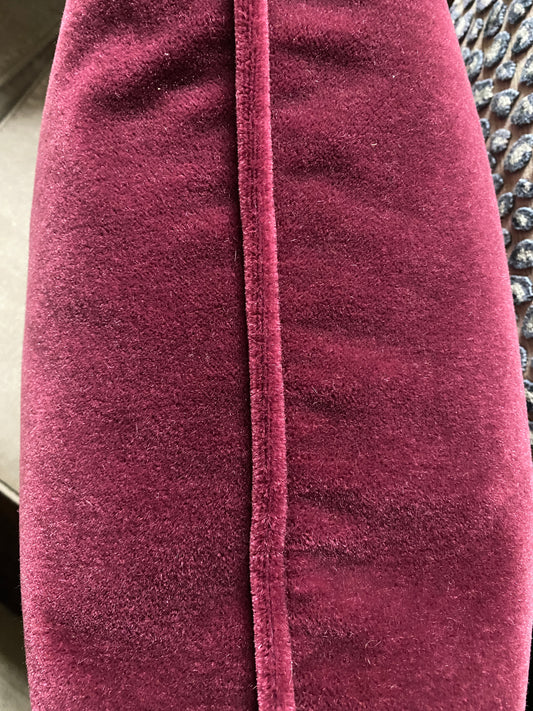 Luxury mohair velvet cushion